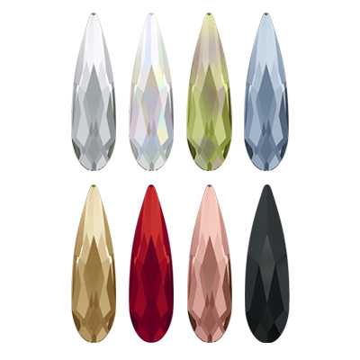 Страз клеевой 2304 Crystal 14 х 3.9 мм кристалл белый (crystal 001) Фото 2.