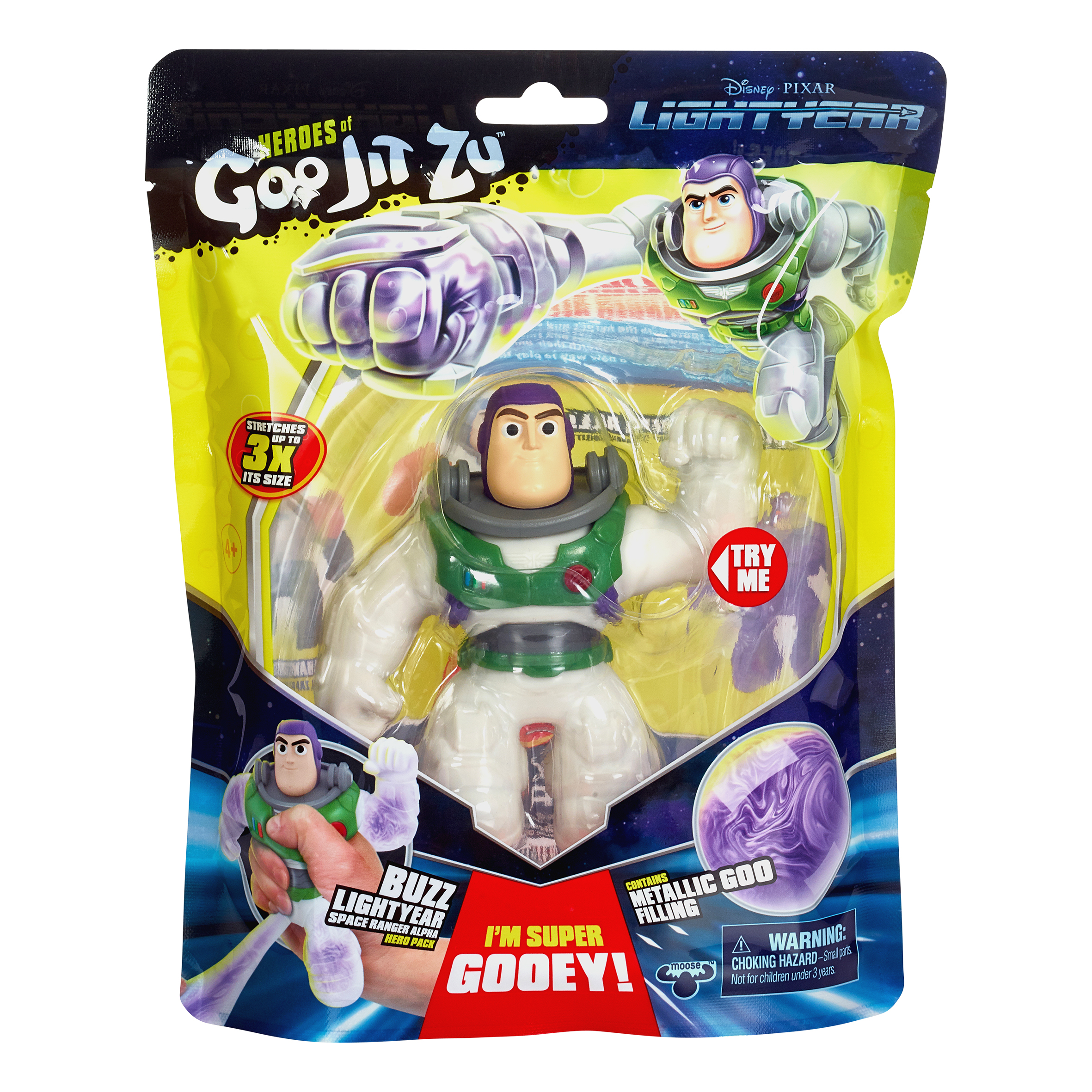 GooJitZu Фигурка тянущаяся Базз Лайтер Альфа 18 х 6 х 23.5 см 39845 Фото 1.