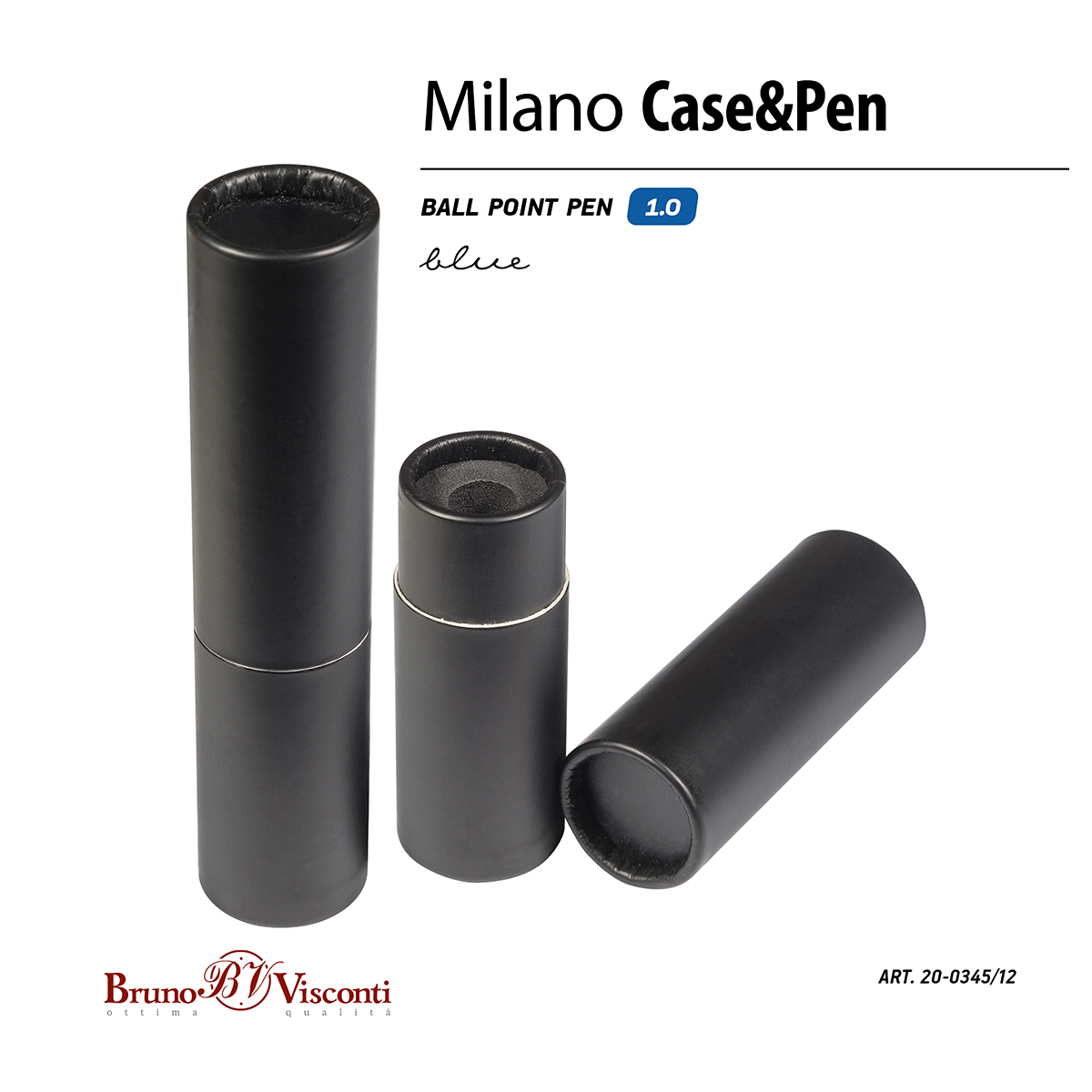 Bruno Visconti Ручка MILANO 1 мм 20-0345-12 цвет чернил: синий Фото 3.