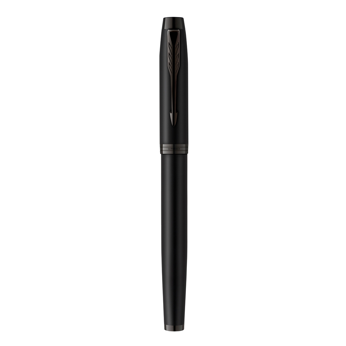 PARKER Ручка роллер IM Achromatic Matt Black 0.8 мм 1829024 в подарочной коробке цвет чернил: черный Фото 1.