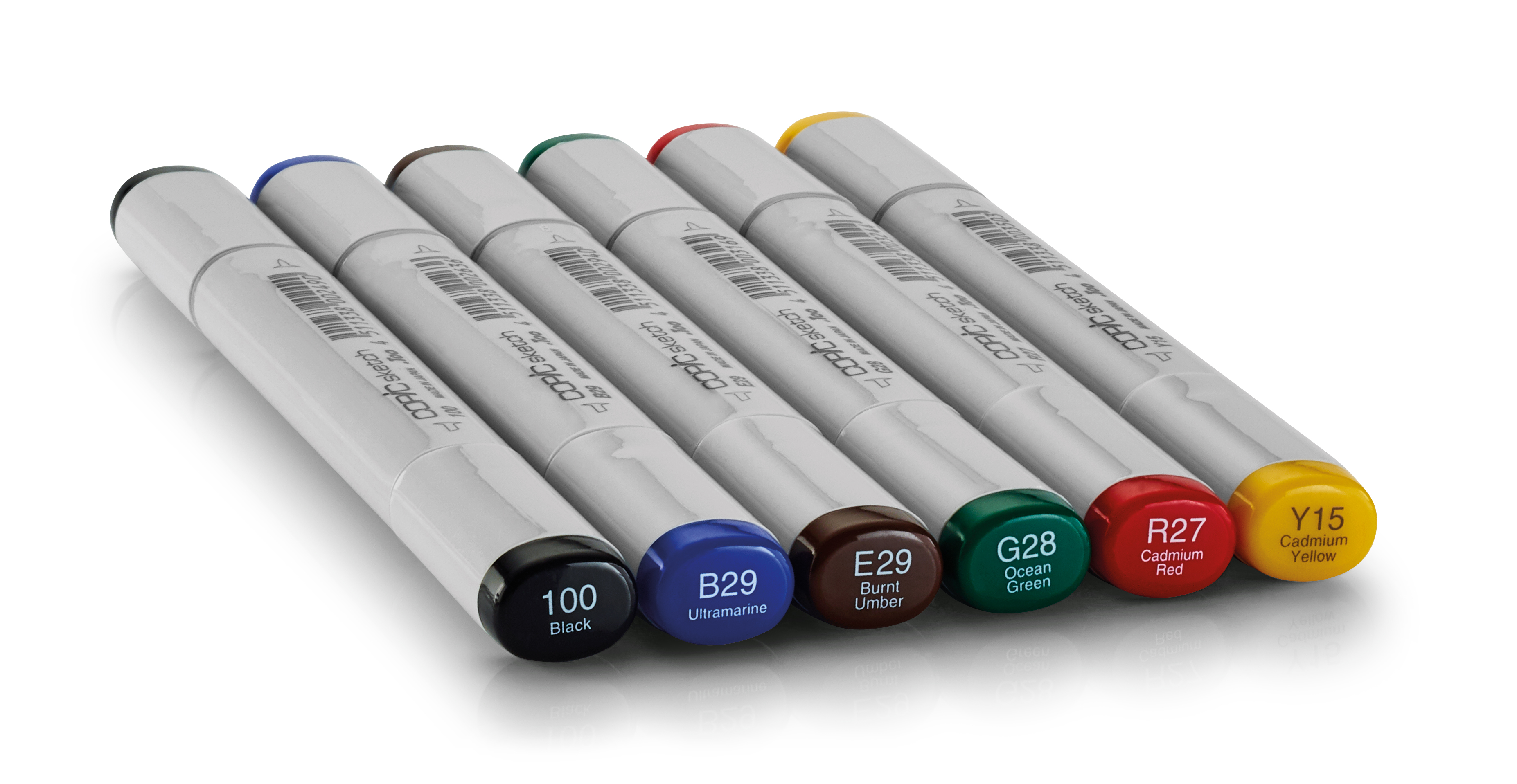 Copic Sketch Набор маркеров 6цв 21075662 основные цвета насыщенные Фото 2.