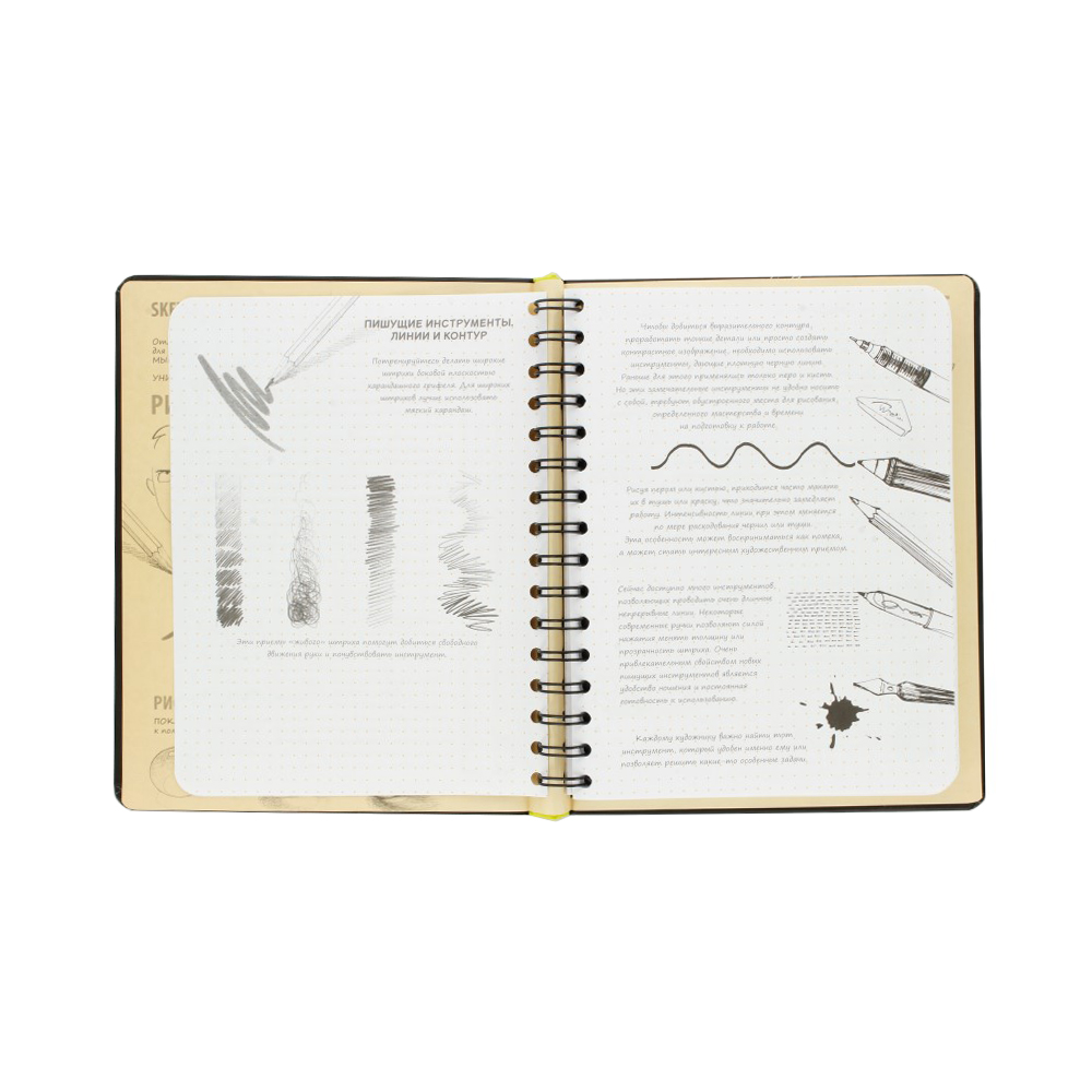Книга Э SketchBook (Черный) Визуальный экспресс-курс по рисованию 978-5-699-69774-8 ITD000000000302808 Фото 2.