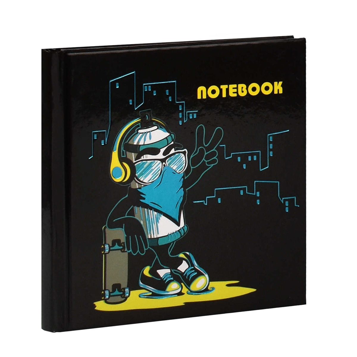 Феникс + Записная книжка Notebook ( 105 x 105 мм) 48 л. Балончик 58100 Фото 2.