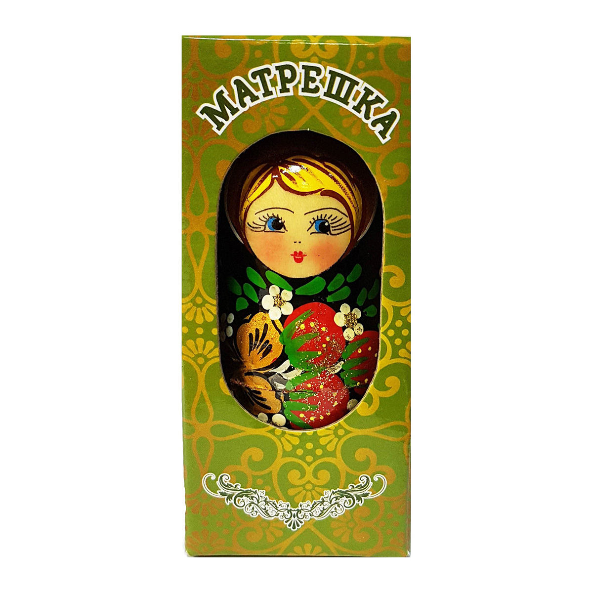 МатрёшИгрушка Матрешка 5 в 1 малая, в коробке 6 х 6 х 13 см Ягодки, Клубничка М05110211К Фото 2.