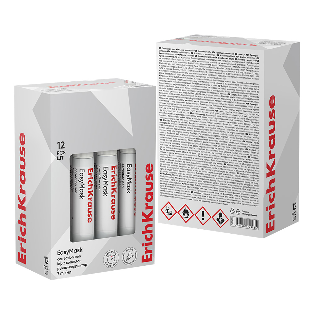 ErichKrause Ручка-корректор EasyMask 7 мл 55989 Фото 4.