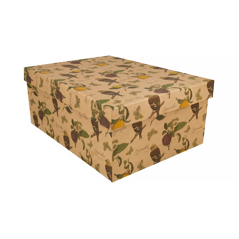 Grand Gift Коробка картонная / крафт прямоугольная №04 25.5 х 18.5 х 10.7 см ККБ 104/7 Фото 2.