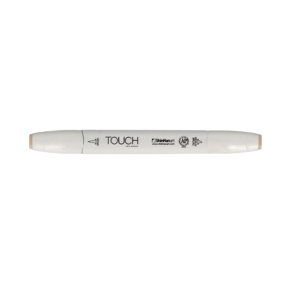 TOUCH TWIN BRUSH Маркер 1-8 мм кисть/перо скошенное 1210029 бежевый YR29 Фото 1.