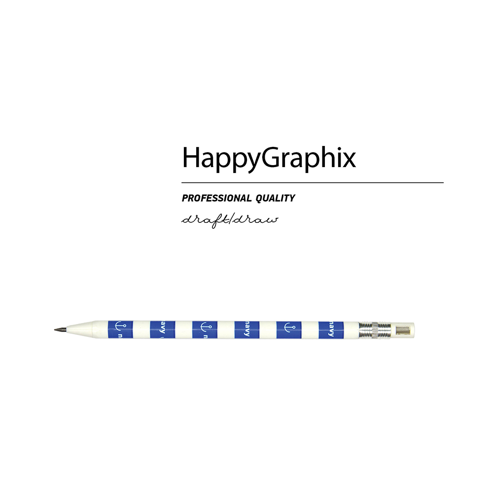 Bruno Visconti Карандаш механический цанговый с точилкой FunGraphix 2 мм 21-0041/01 HB Морская Фото 3.