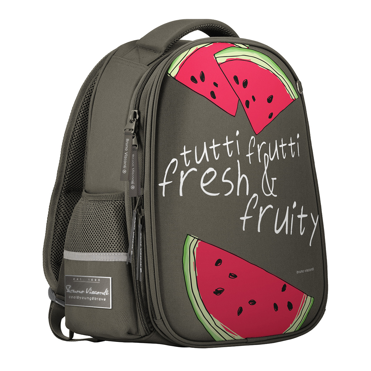 Bruno Visconti Рюкзак-облегченная капсула FRESH & FRUITY.АРБУЗ 43 х 32 х 13 см 12-001-183/06 Фото 2.