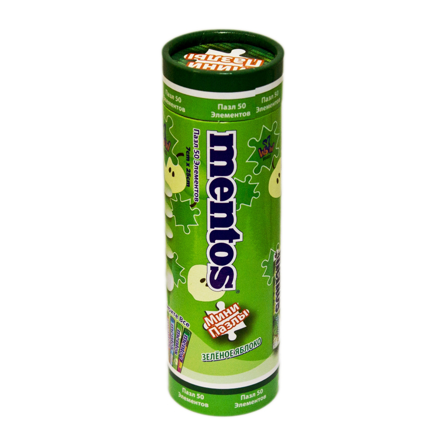 Mentos Пазл Green Apple 50 элемент. 200276E зеленый Фото 1.