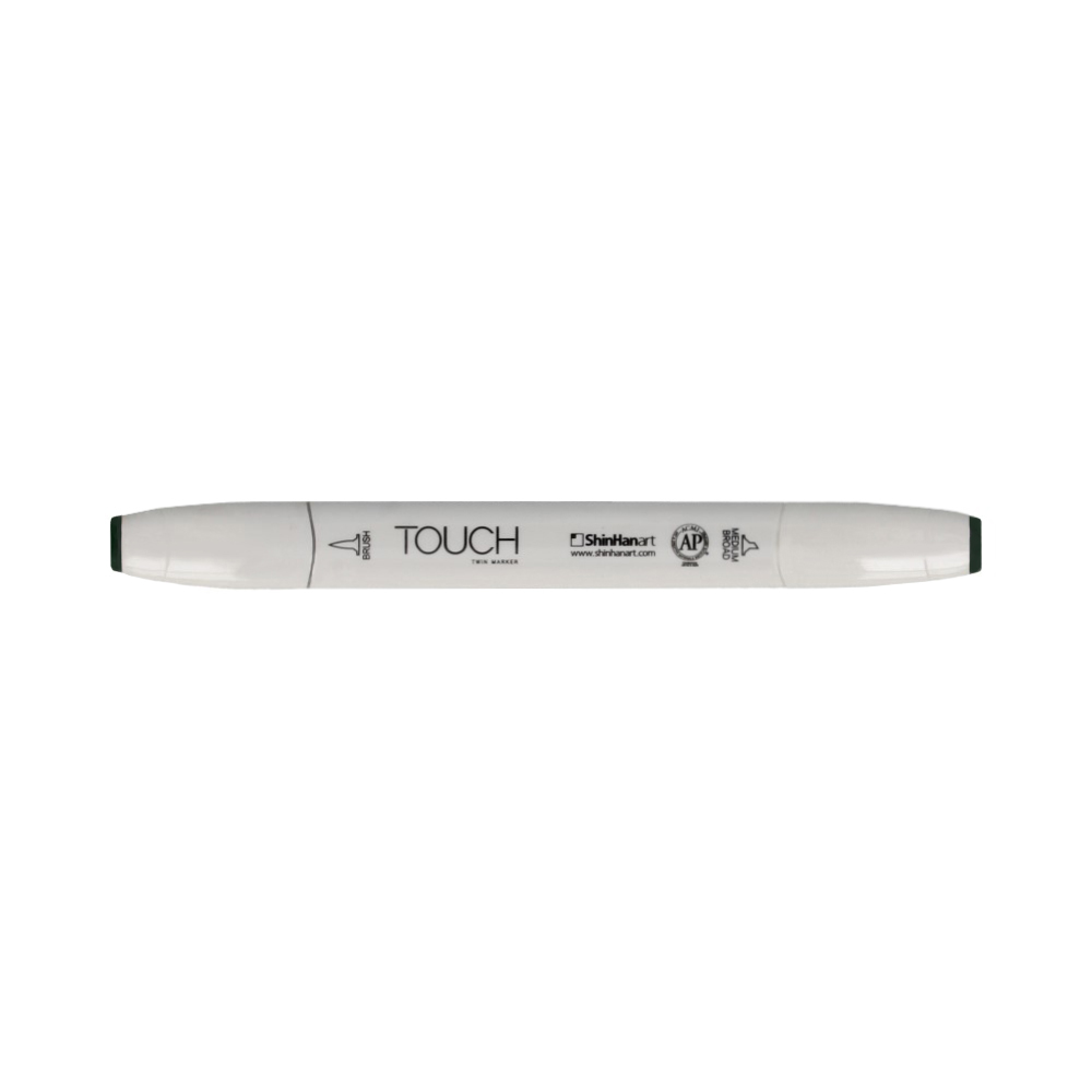 TOUCH TWIN BRUSH Маркер 1-8 мм кисть/перо скошенное 1210241 глубокий серо-синий G241 Фото 1.