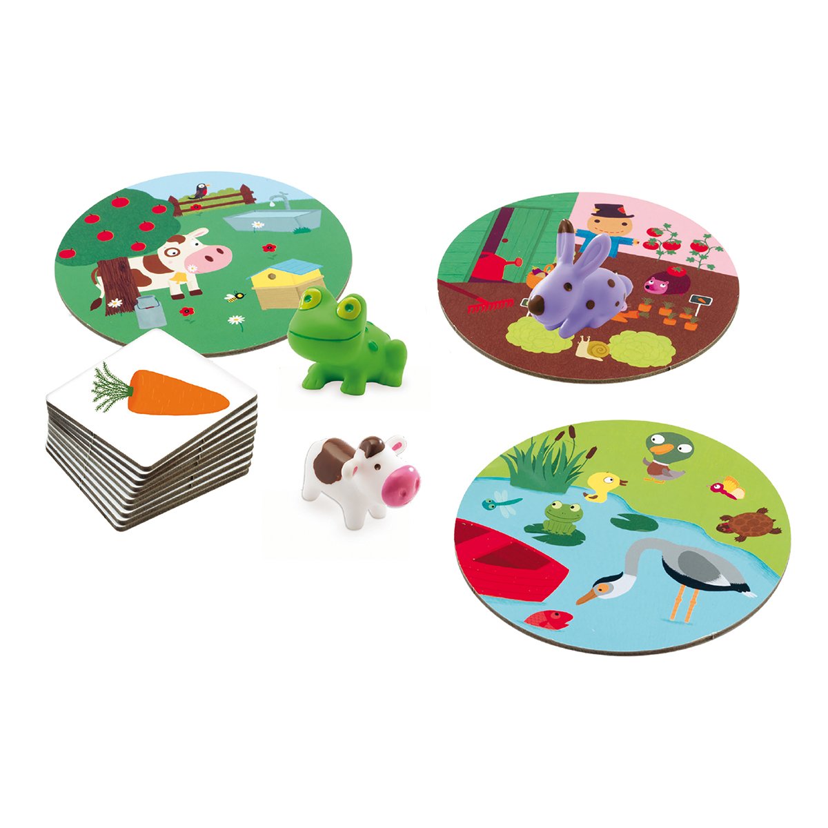 Игра настольная DJECO Зверята 08553 Фото 2.