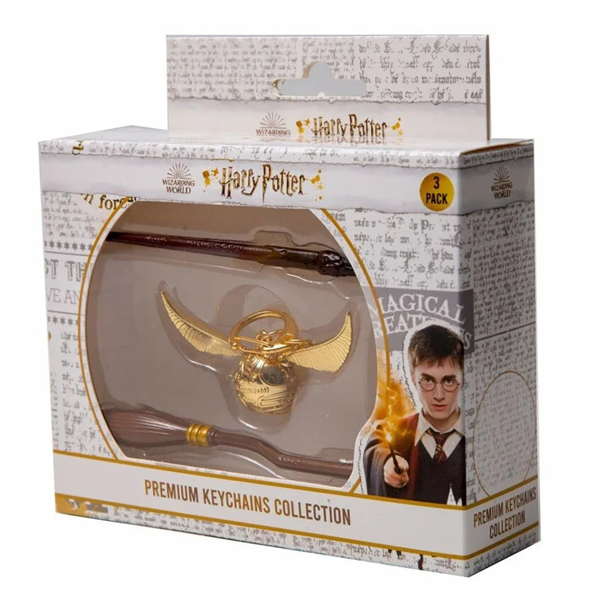 Harry Potter HP8300 Коллекционный набор металлических брелков премиум 3 шт в ассортименте Фото 5.