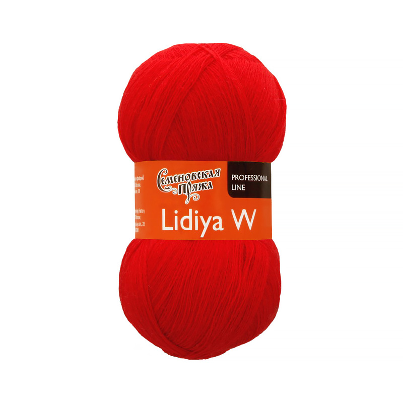 Пряжа Семеновская МШФ _LidiyaWool 100% шерсть 100 г 1613 м 90213 ; карм. Фото 1.