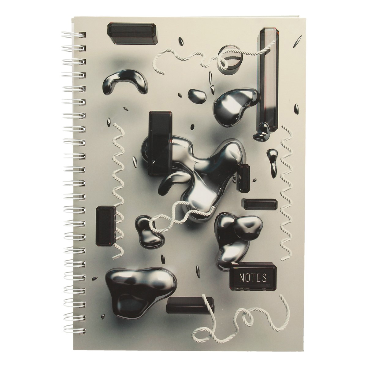 Listoff Книга для записей A5 ( 145 х 210 мм) 80 л. клетка Abstraction КЗС5803803 Фото 1.