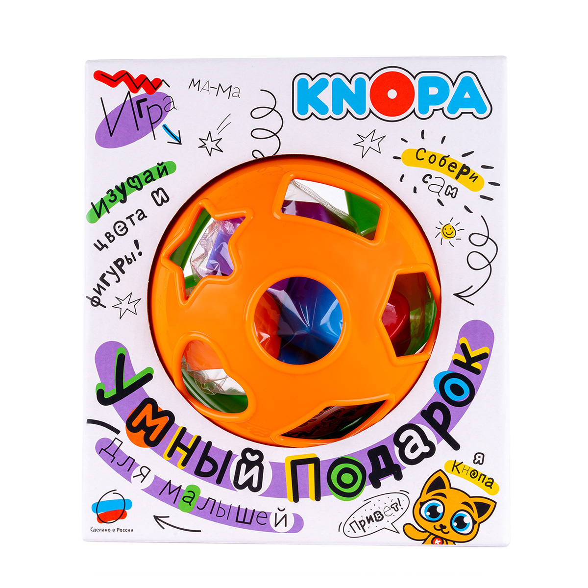 KNOPA Сортер Умный подарок 87003 Фото 1.