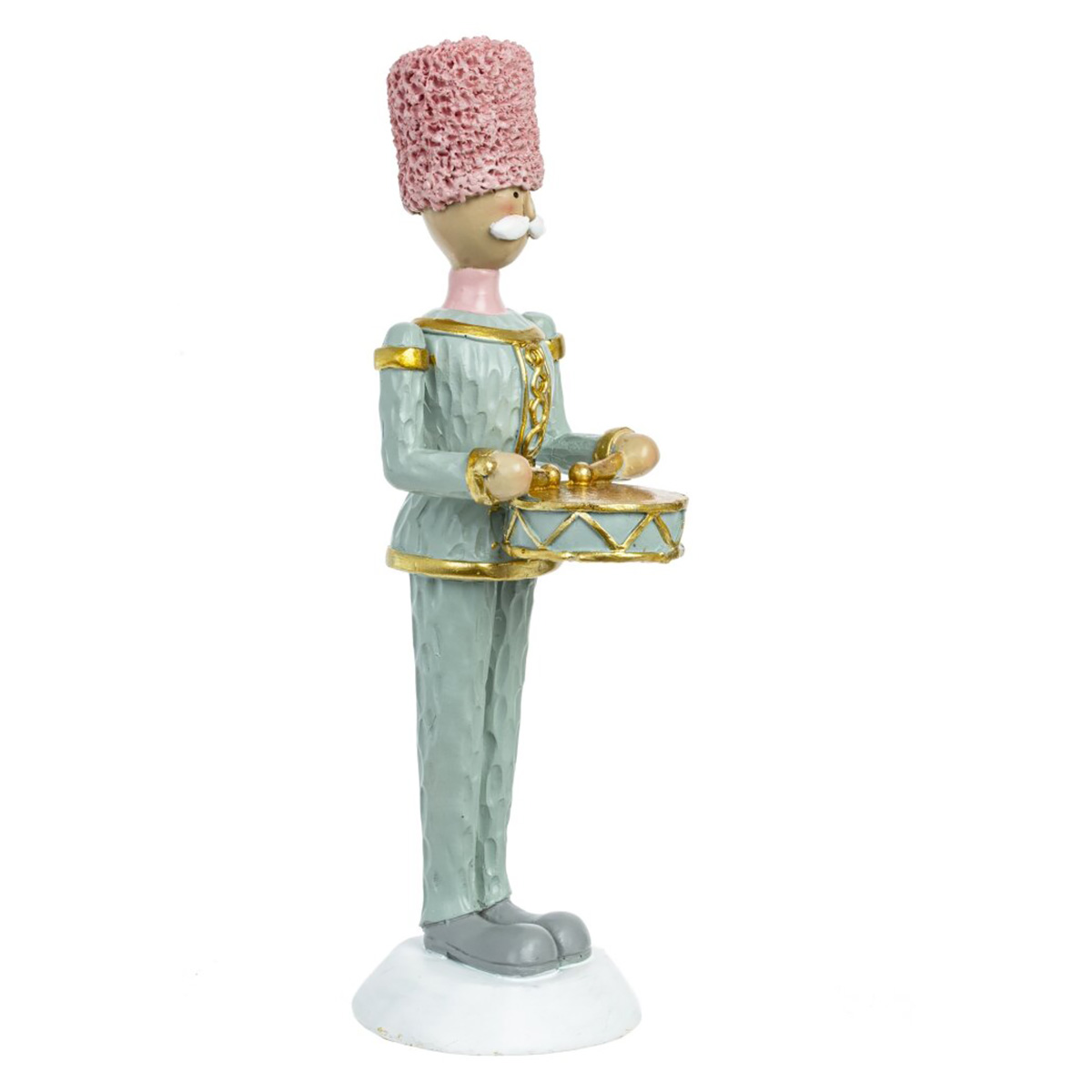774687 Фигурка декоративная Солдат 6 х 7 х 19 см Голубой Фото 6.