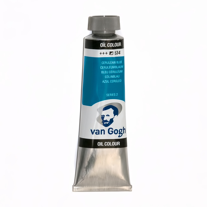 Краска масляная VAN GOGH № 2 40 мл 02055343 №534 Церулеум (лазурный) Фото 1.