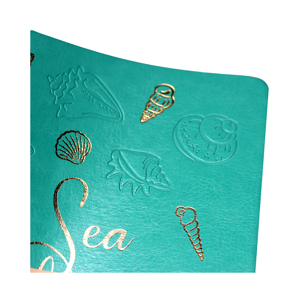 Listoff Книга для записей иск. кожа A6+ 80 л. SEA ADVENTURE. Морская волна КЗСАФК6803152 Фото 2.