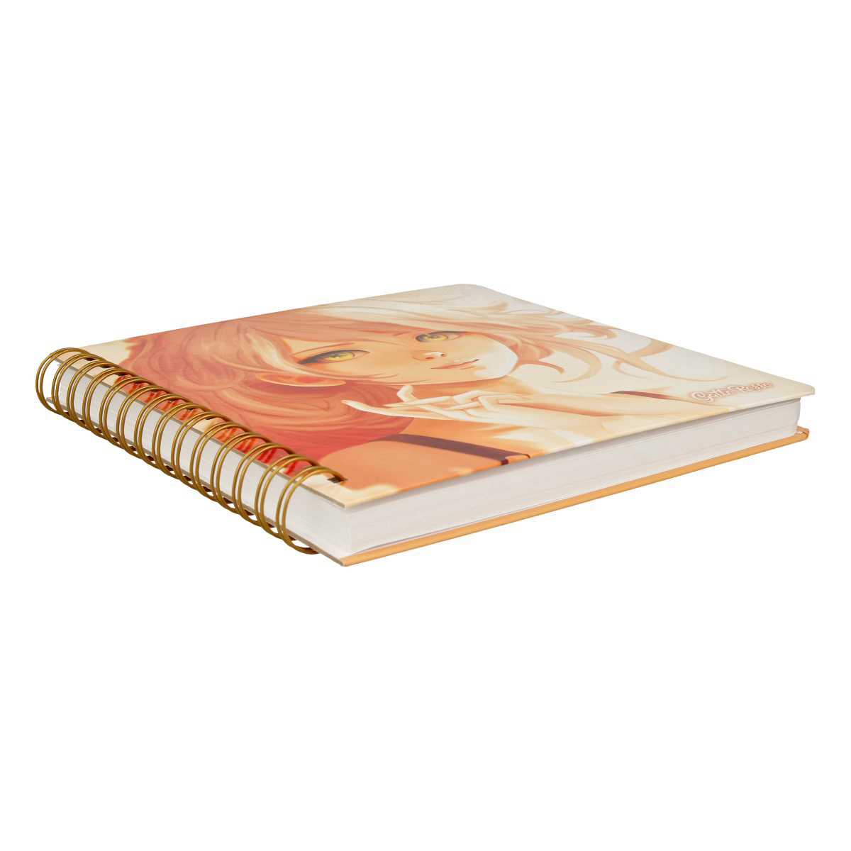 ПФ Скетчбук Gatto Rosso на гребне 120 г/м2 16.5 х 1.5 см на спирали 80-8481 Чувственность Фото 3.