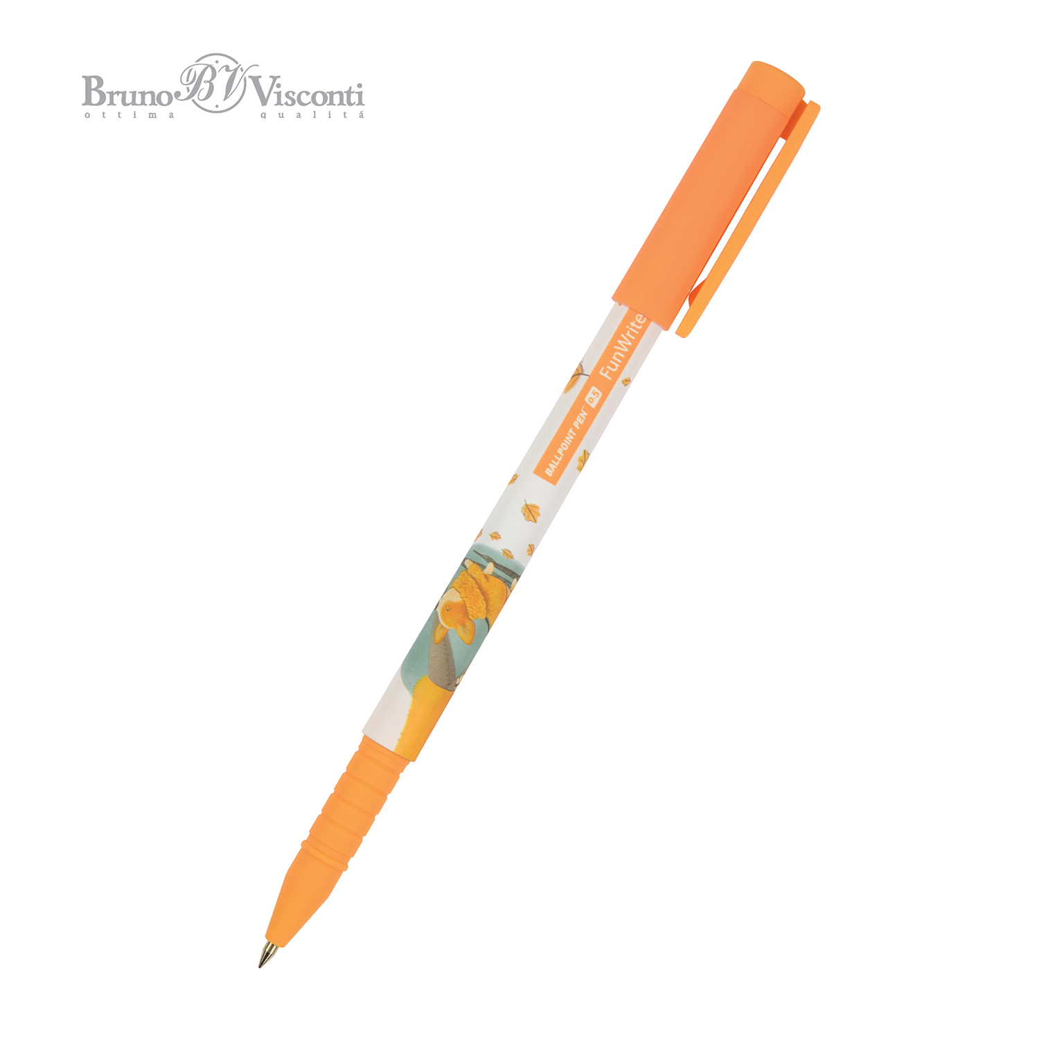 Bruno Visconti ручка шариковая FunWrite 0.5 мм 20-0212/74 Корги цвет чернил: синий Фото 1.