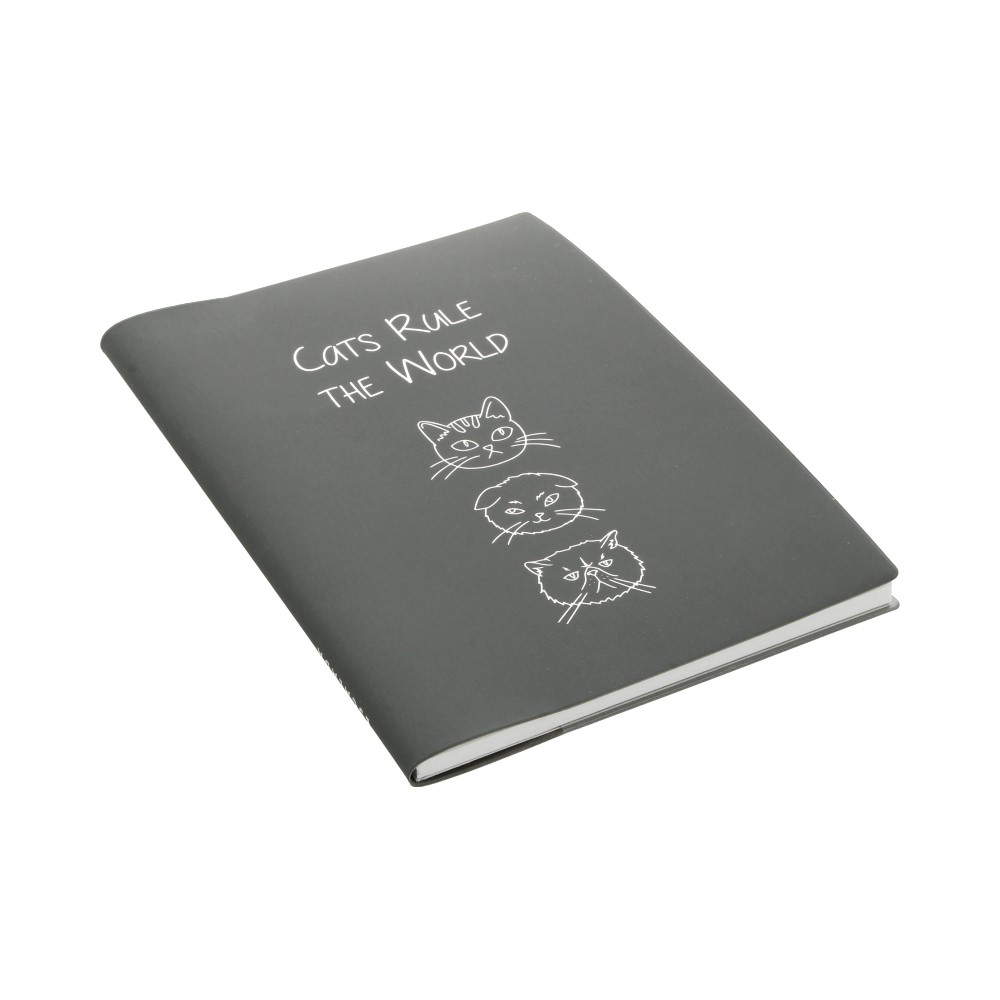 Феникс + Записная книжка A6+ ( 185 х 130 мм) 60 л. линия Графитовый 52776 Фото 3.