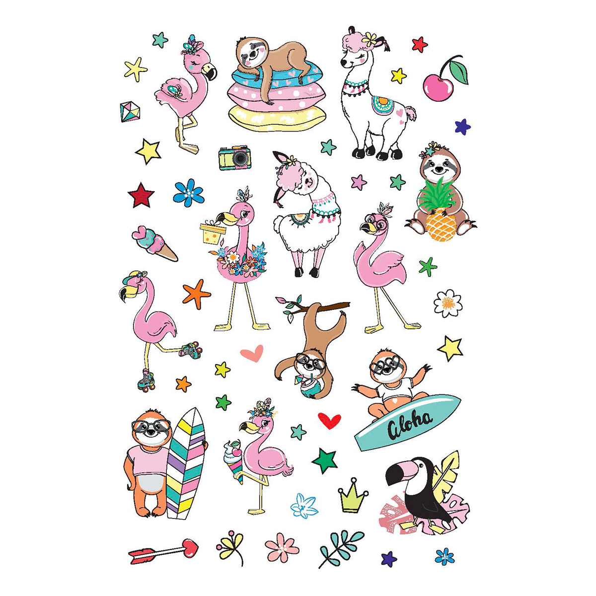 Книга КР Наклейки Crazy Bullet Journal Stickers Зеленая Фото 2.