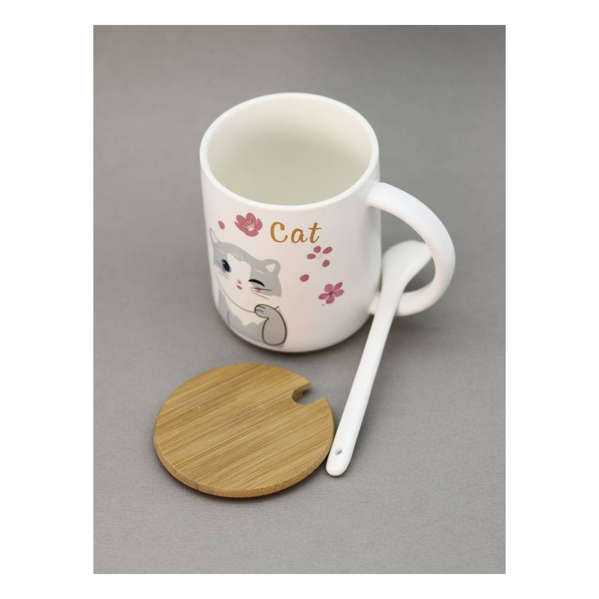 Посуда керамическая TALKEYOU GIFT CO LTD Кружка керамическая в ассорт. 13 х 15 х 10 см lovely kitten, (450 ml) YX-553-01 Фото 2.