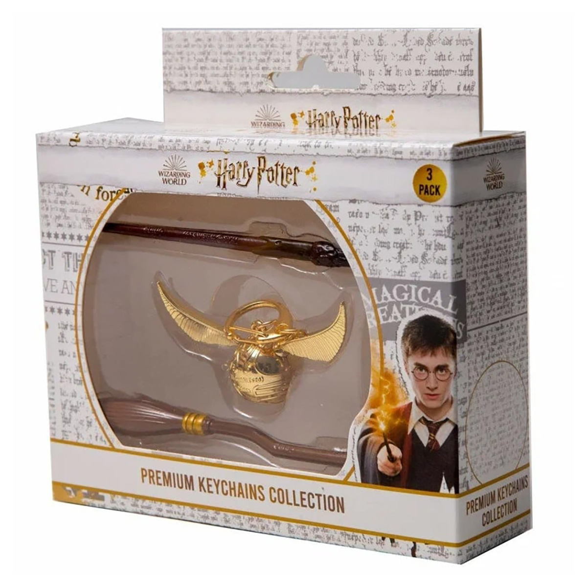 Harry Potter HP8300 Коллекционный набор металлических брелков премиум 3 шт в ассортименте Фото 6.