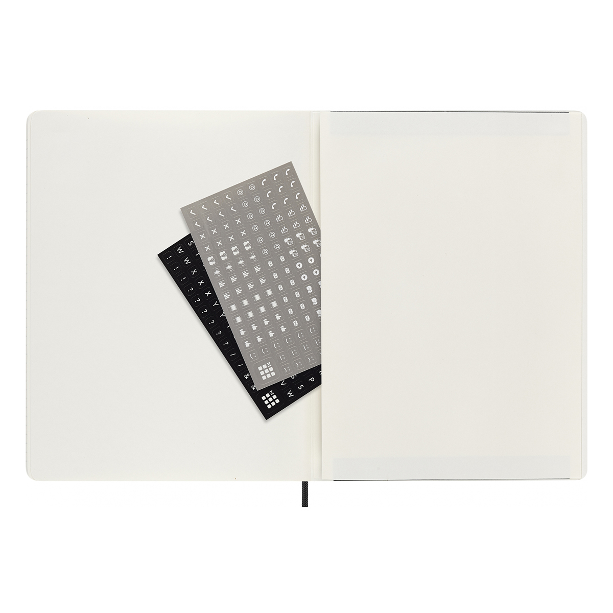 Moleskine Блокнот PROFESSIONAL SOFT XLarge ( 190х250 мм) 96 л. черный 406954 Фото 8.