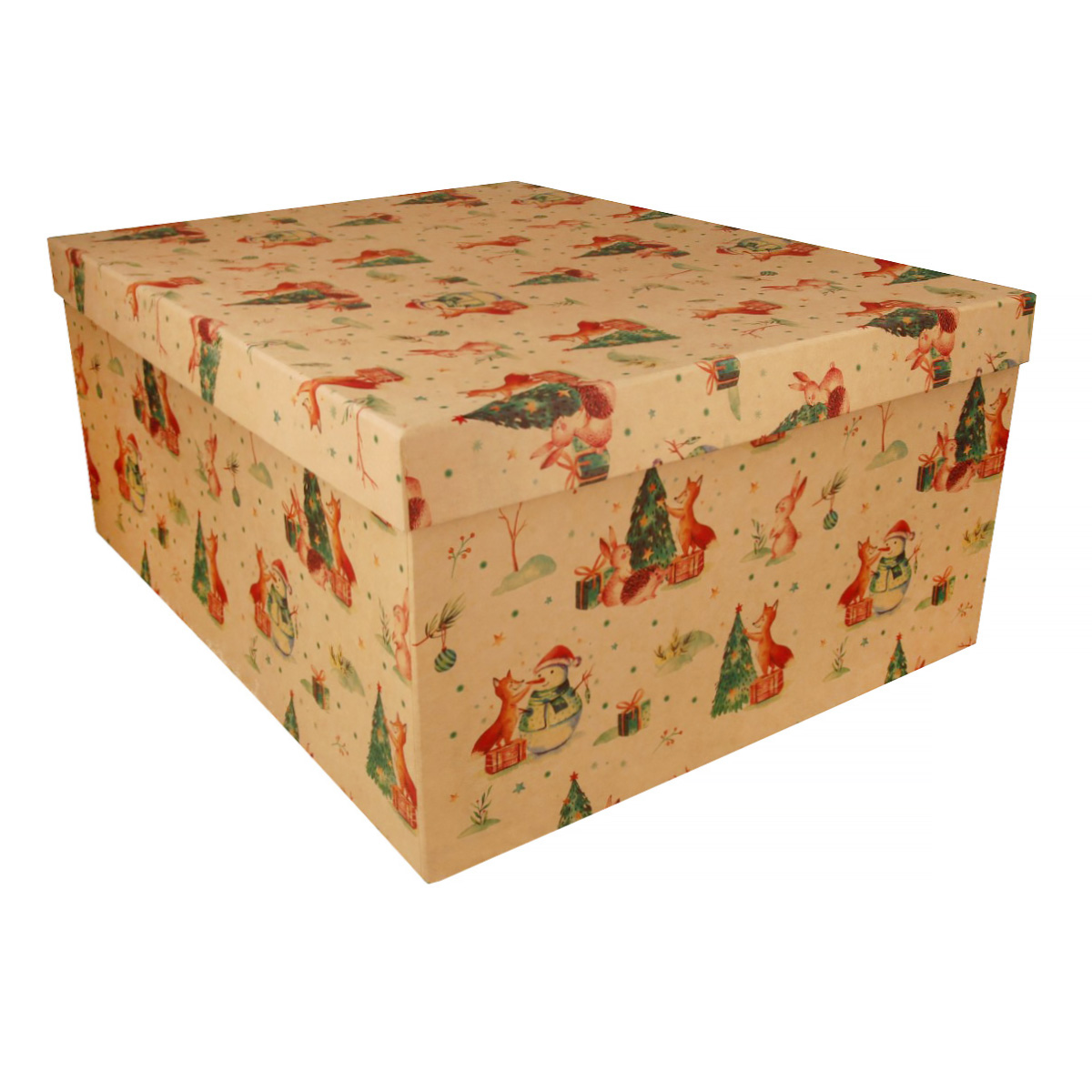 Grand Gift Коробка картонная / крафт прямоугольная №03 23.5 х 16.5 х 9.7 см ККБ 104/8 Фото 4.