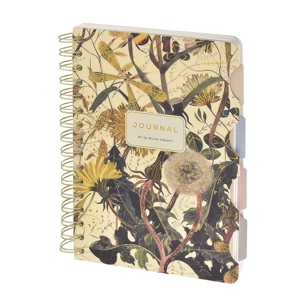 Bruno Visconti Записная книжка Art Journal с разделителями A5 120 л. Summer Greens 3-737/06 Фото 1.