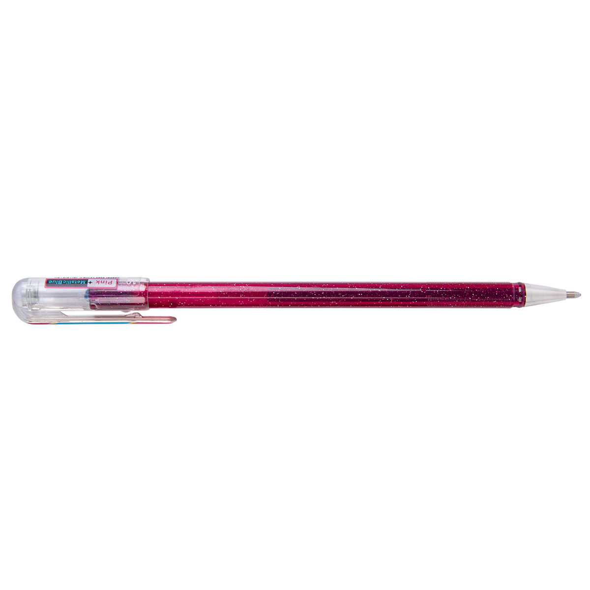 Pentel Ручка гелевая Hybrid Dual Metallic, K110-DCPX цвет чернил: голубой цвет чернил: розовый Фото 5.