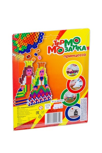 Фабрика игрушек Эра Термомозаика малая Принцесса C-159-57238307 Фото 2.