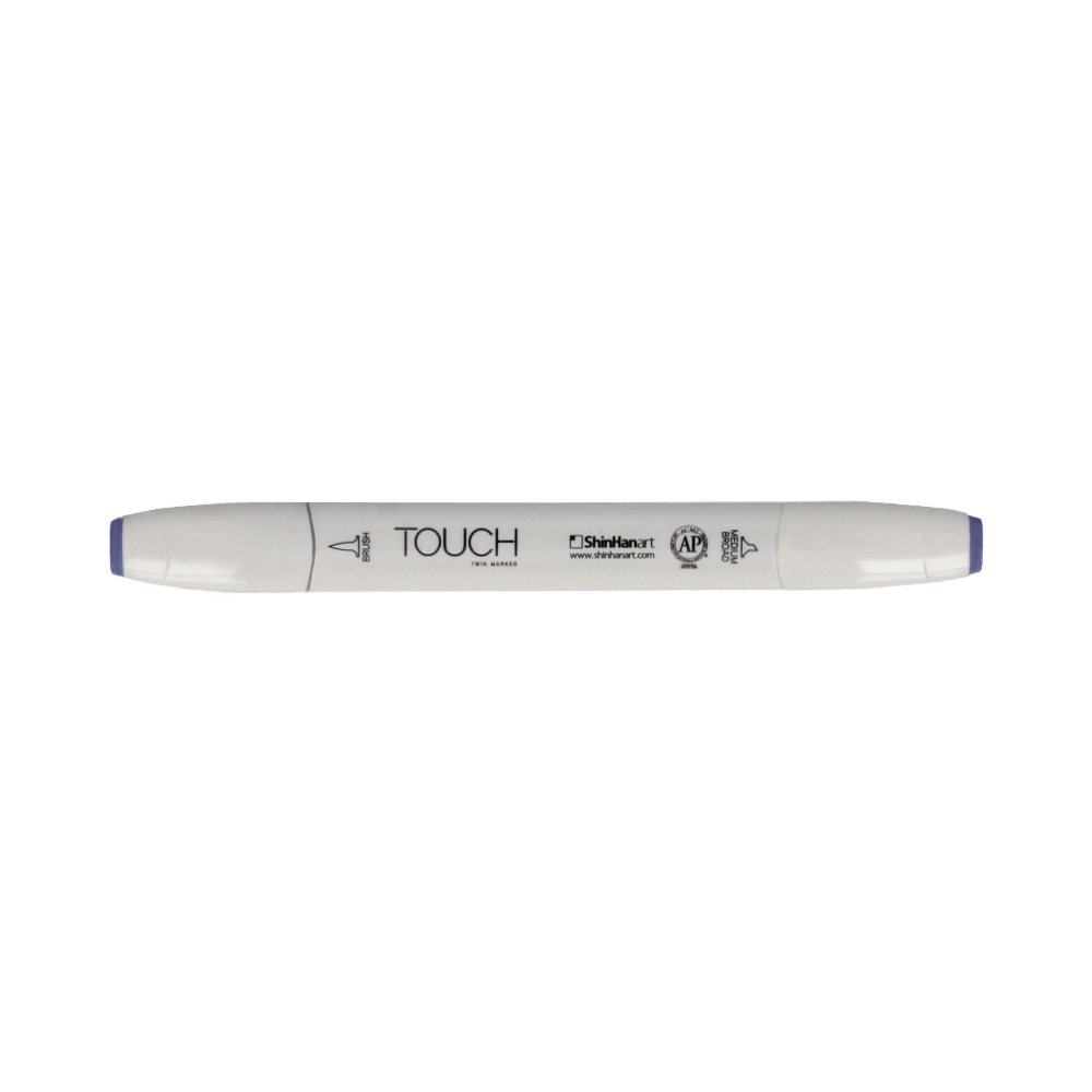 TOUCH TWIN BRUSH Маркер 1-8 мм кисть/перо скошенное 1210273 ягода PB273 Фото 1.