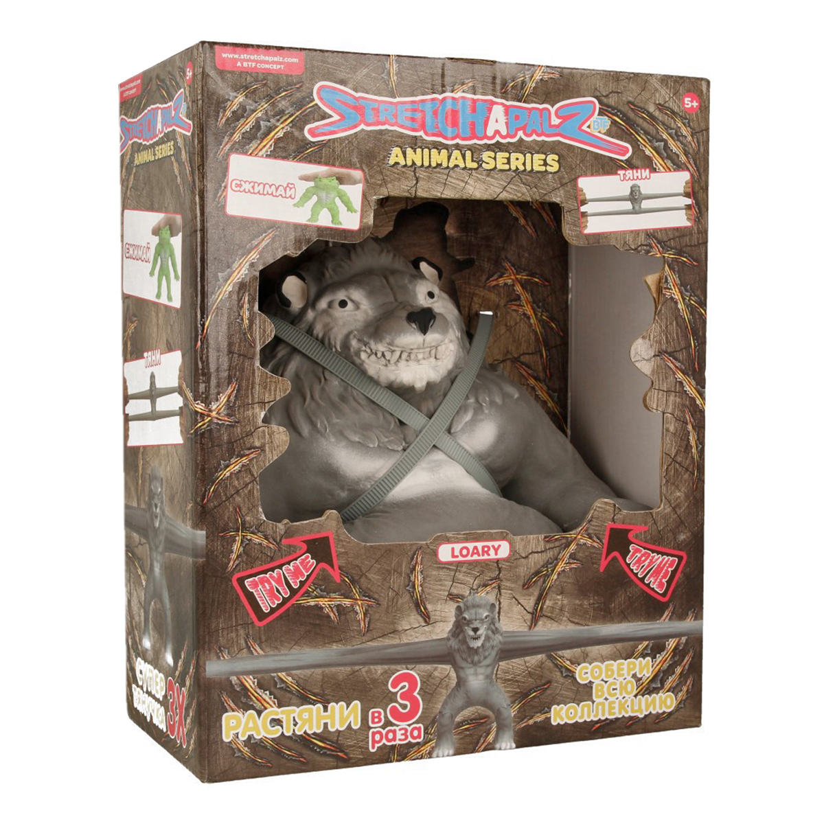 Stretchapalz 404198-2 Фигурка-тянучка Animals/Животные Волк Лори 24 см Фото 1.