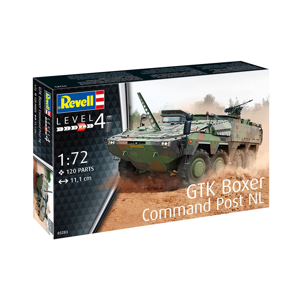 Revell 03283 Модель сборная Бронетранспортёр GTK Boxer Command Post NL 1/72 Фото 1.
