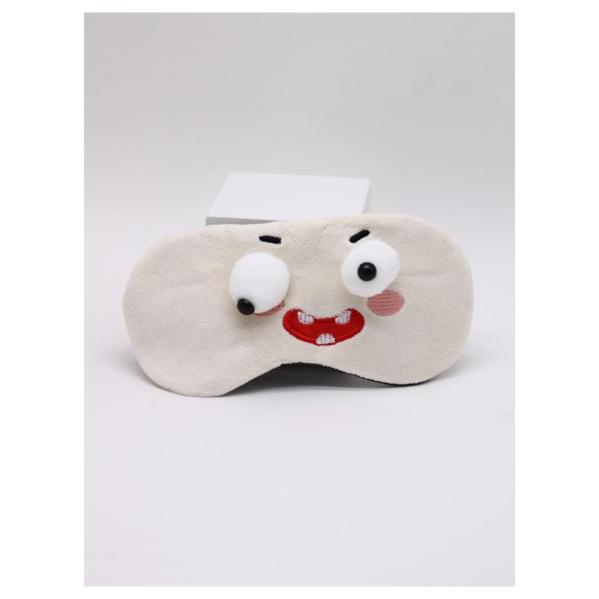 ILIKEGIFT Маска для сна гелевая 129-P064-3 Cute weirdos, white Фото 1.