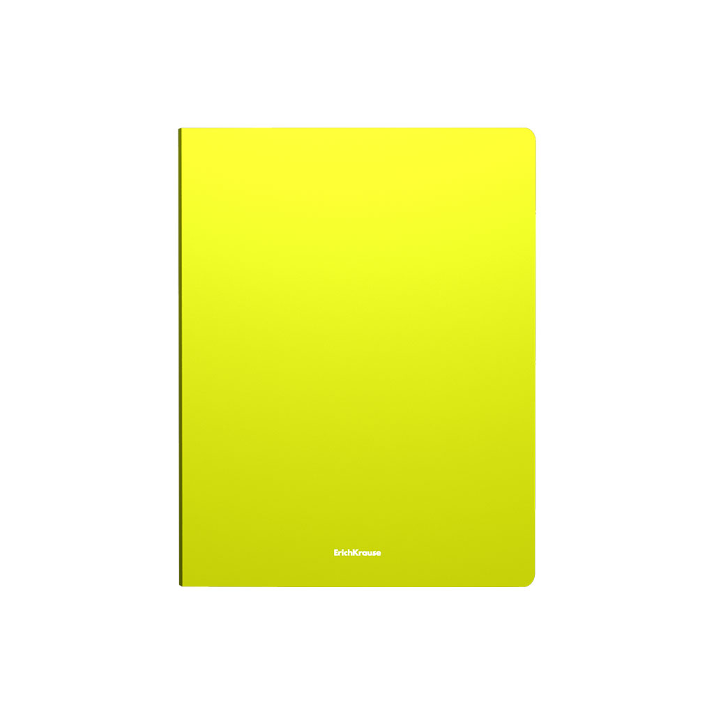 ErichKrause Папка на 4 кольцах пластиковая Matt Neon A4 ( 24х31х5.4 см) в ассортименте 49975 Фото 3.