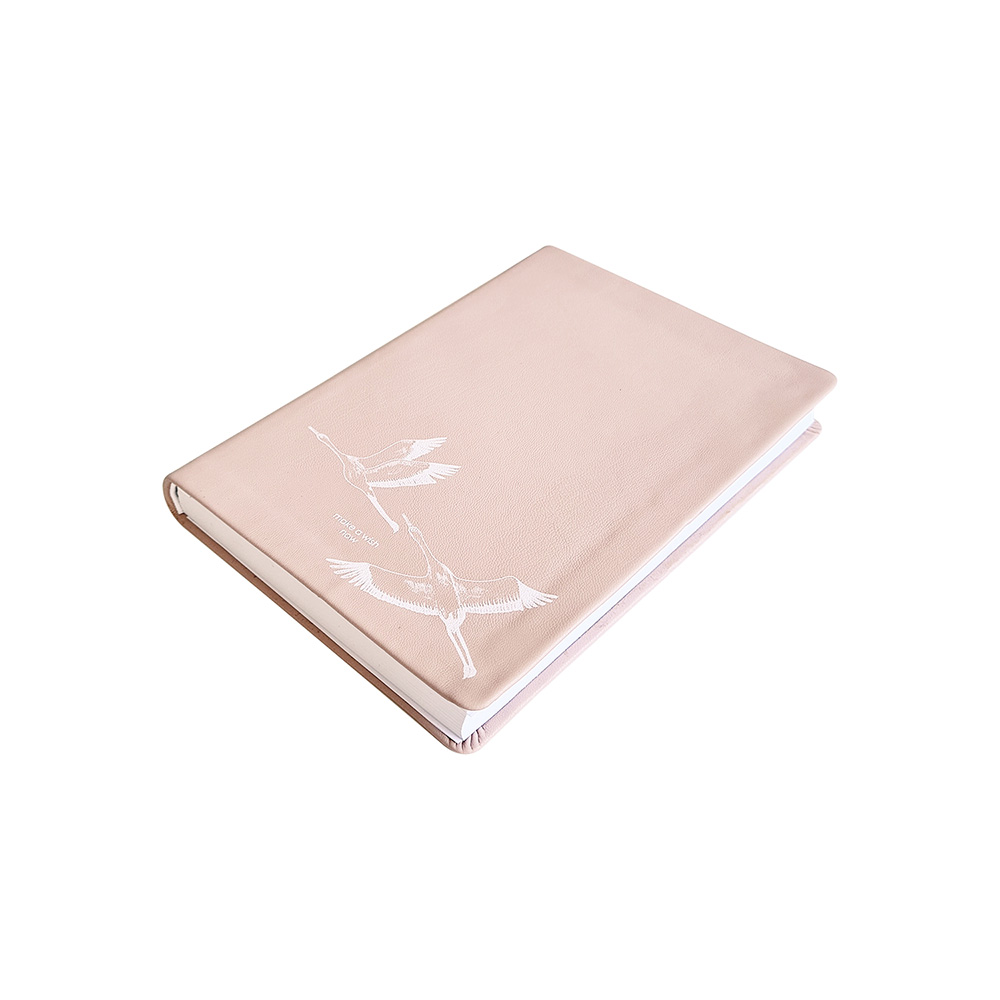Infolio Ежедневник недатированный Wish A6+ 140 x 100 мм 96 л. Розово-бежевый AZ1132/pink Фото 3.