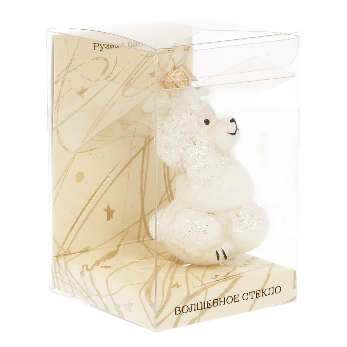 Коломеев Елочное украшение Пудель 3 х 3 х 6 см ФУП-1889/19 Фото 1.