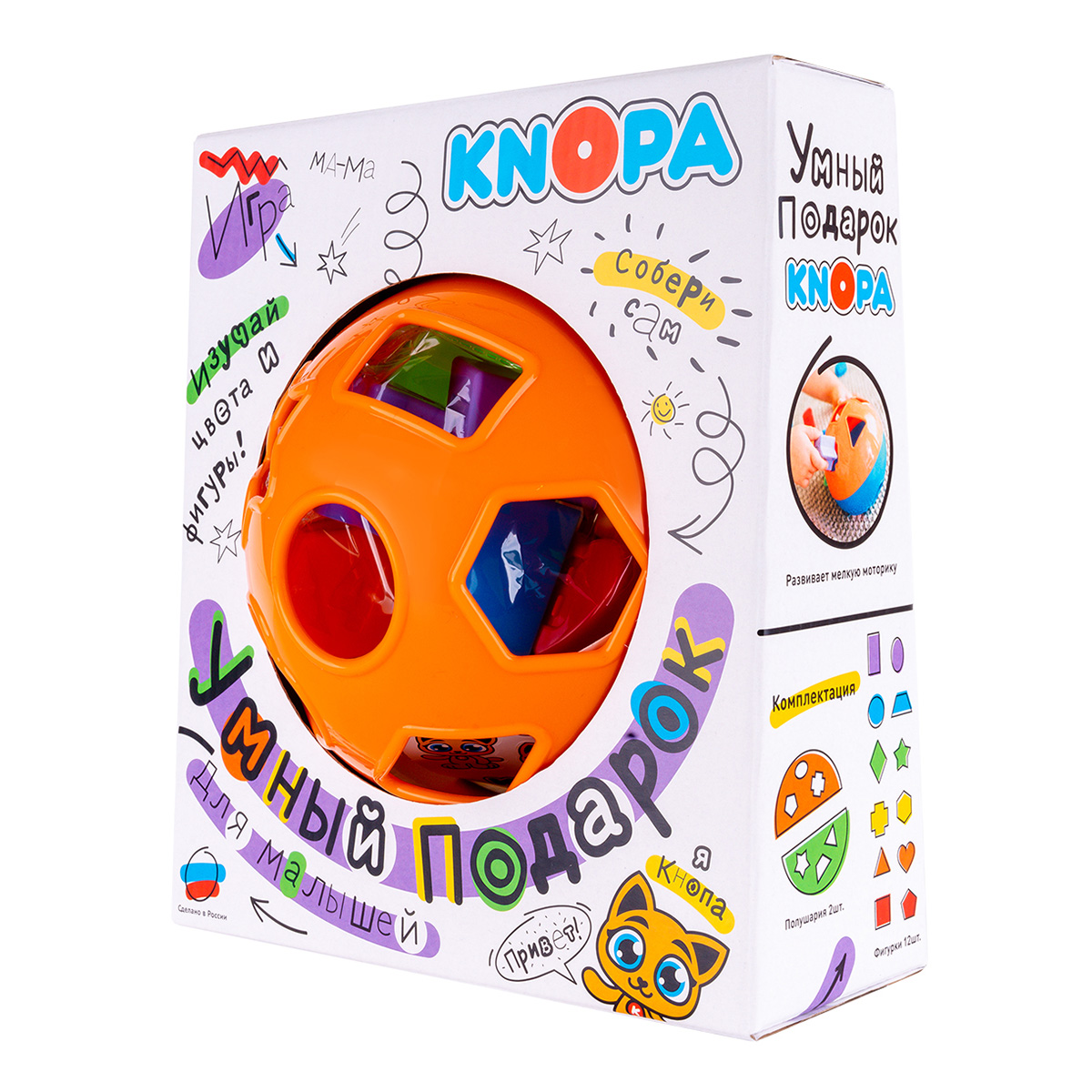 KNOPA Сортер Умный подарок 87003 Фото 2.