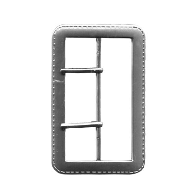 Пряжка GBFA 1150 прямоугольная Micron 84 x 50 мм №05 матовый никель Фото 1.