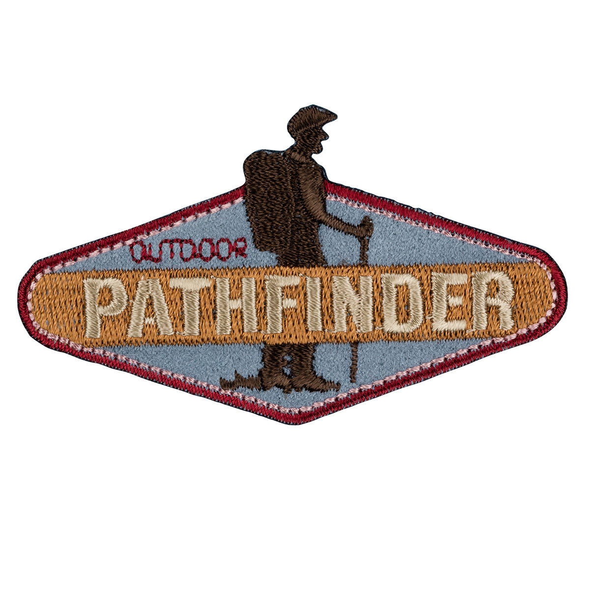 Gamma ETF Термоаппликация № 02 1 шт 01-201 PATHFINDER 7.6 х 4.4 см Фото 2.