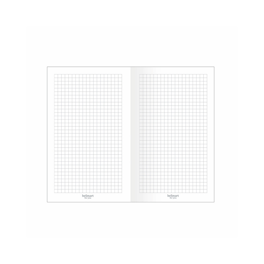 Be Smart Записная книжка Inspiration ( 108х175 мм) 32 л. клетка/линия N2341 Фото 5.