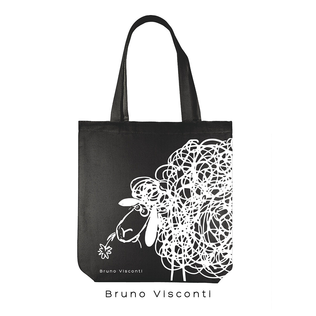 Bruno Visconti Сумка-шоппер BLACK 36 х 34 см МИЛАЯ ОВЕЧКА 16-004-02/03 Фото 7.