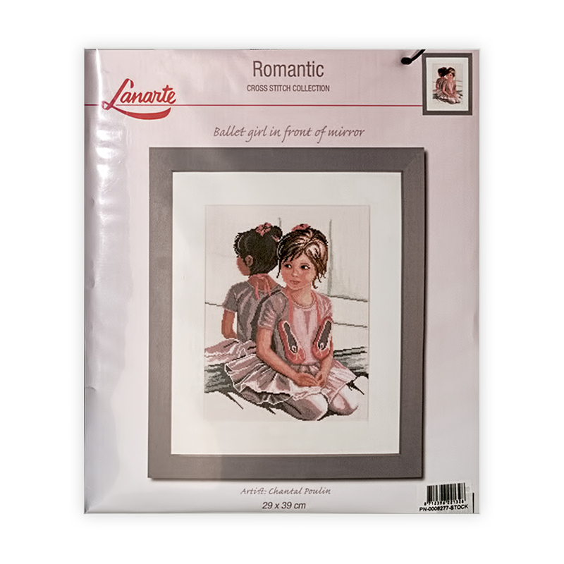 Набор для вышивания LANARTE №16 PN-0008277 (35061A) Юная балерина 29х39 см 15.2 x 11.4 см Фото 2.
