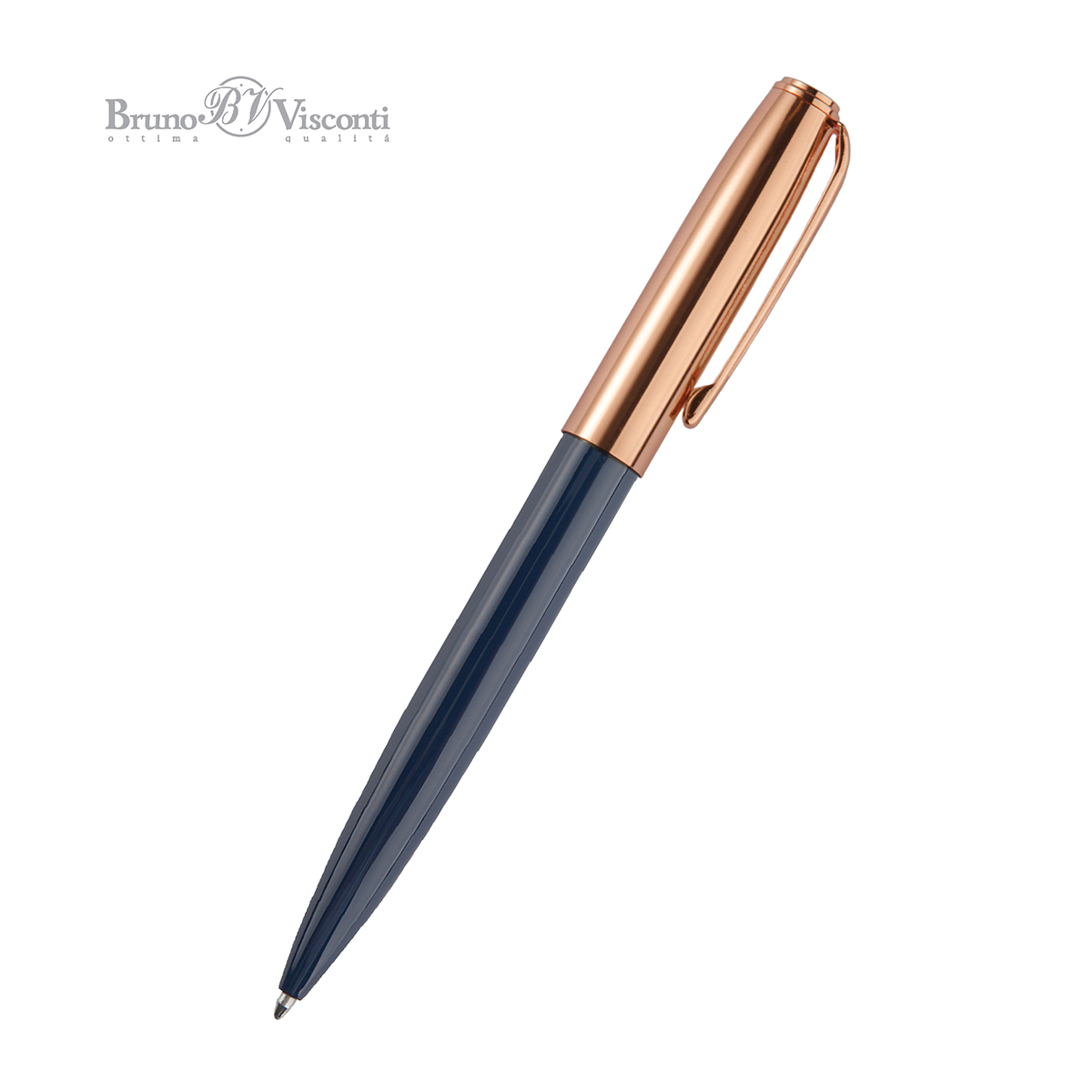 Bruno Visconti Ручка NAPOLI в SOFT TOUCH футляре 1 мм 20-0383-01/07 цвет чернил: синий Фото 5.
