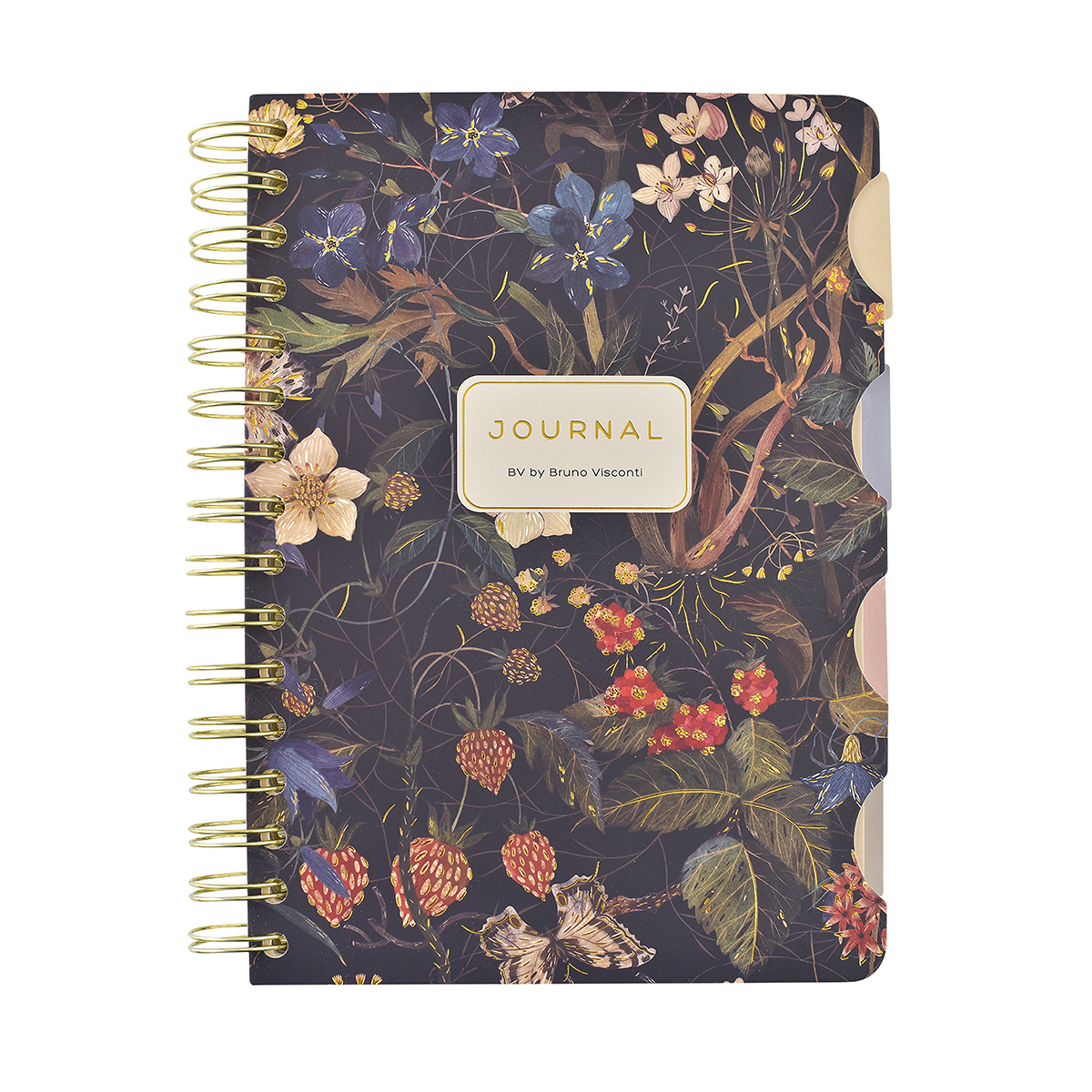 Bruno Visconti Записная книжка Art Journal с разделителями A5 120 л. ЛЕСНЫЕ ЯГОДЫ 3-737/05 Фото 8.