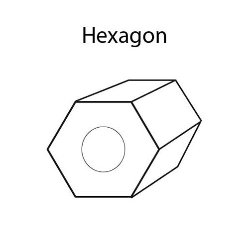 Бисер Япония MIYUKI 11/0 HEXAGON 01 2 мм 5 г №0131 прозрачный Фото 3.